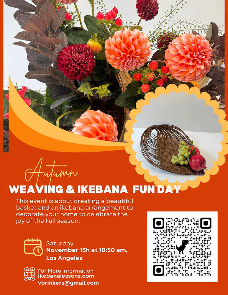 Autumn Weaving & Ikebana Fun Day!